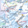 Karte des Langlaufgebiet Schoenwald