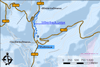 Karte des Langlaufgebiet Todtmoos